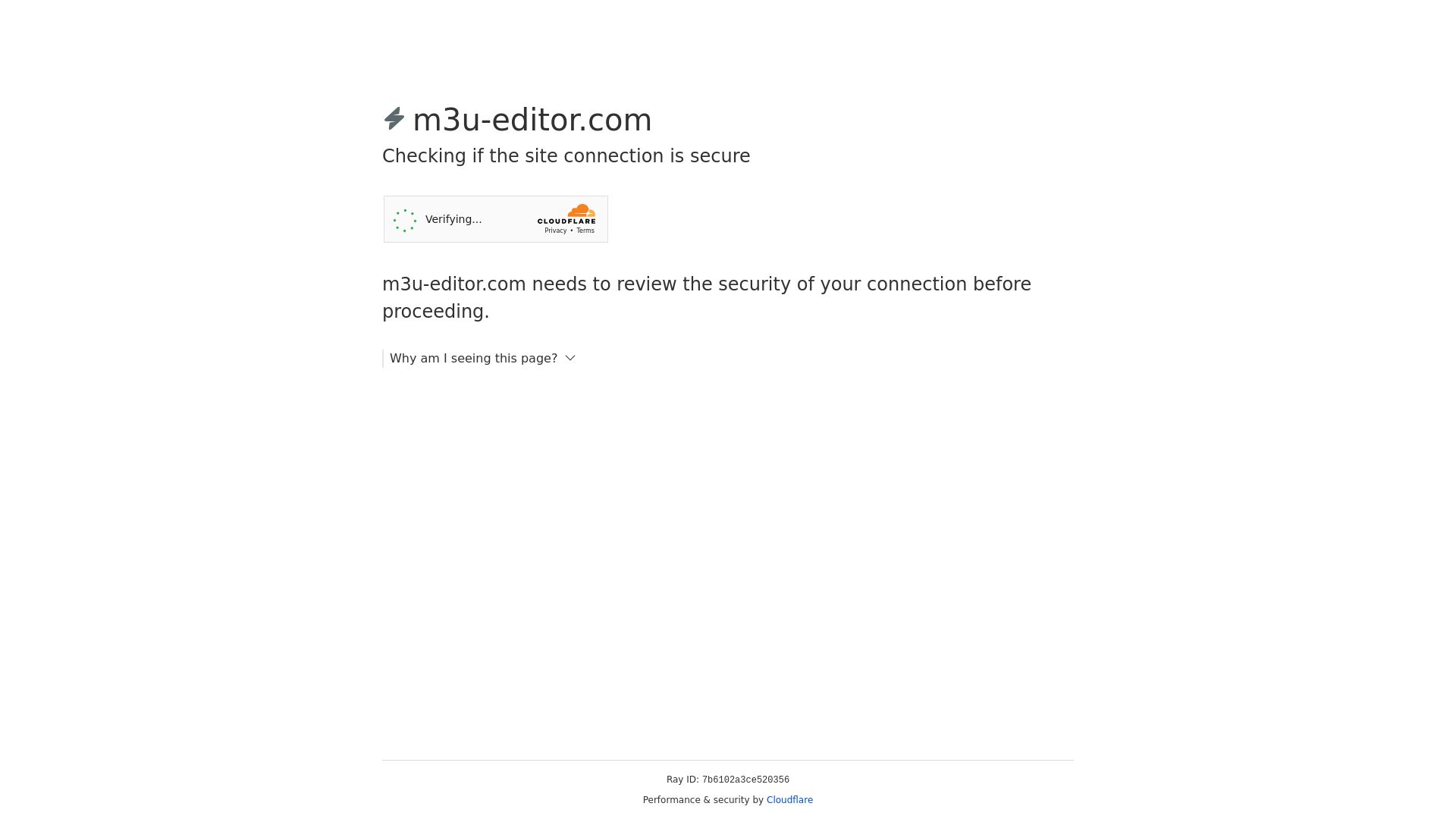 Статус сайта m3u-editor.com ОНЛАЙН