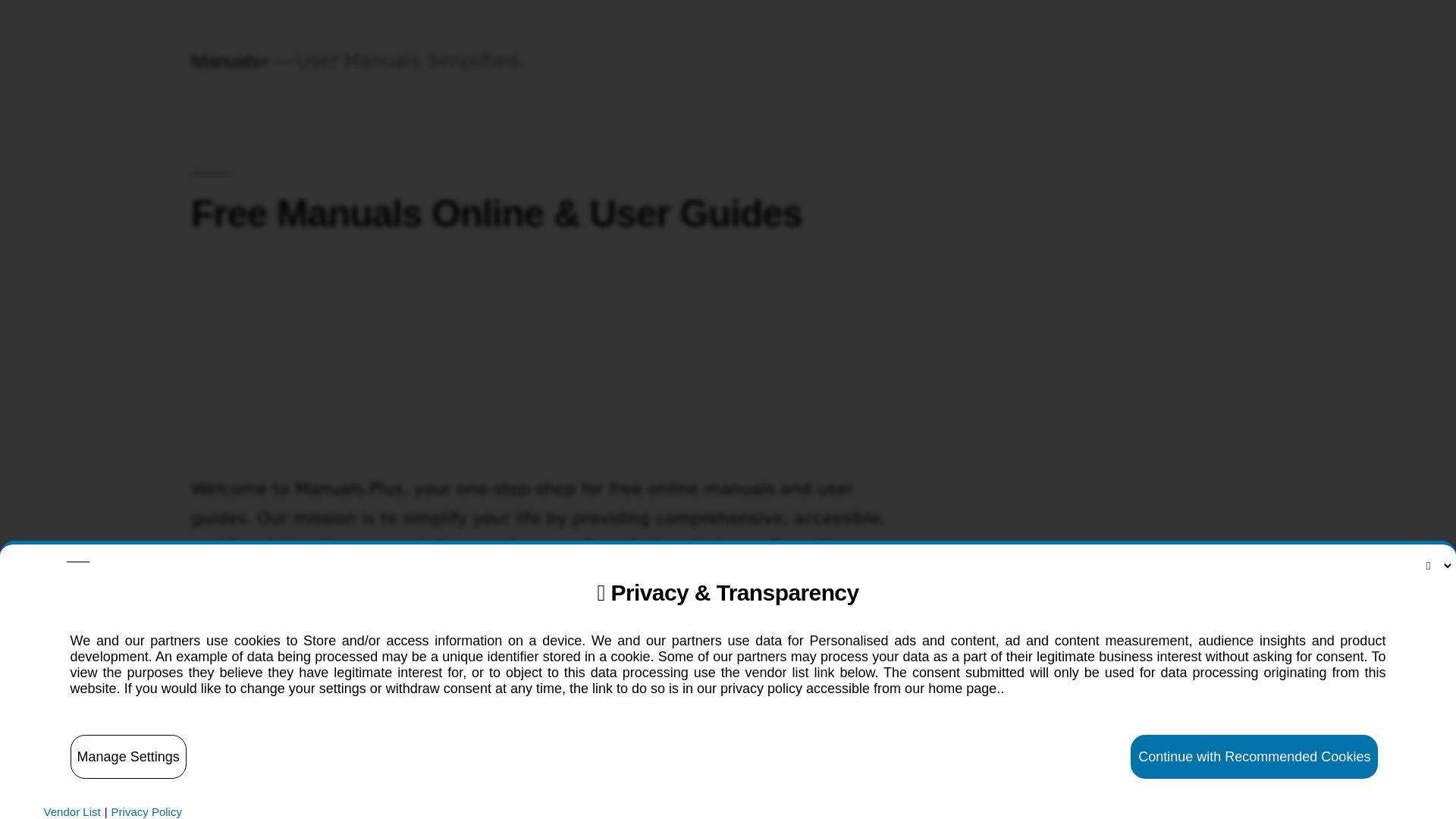 Статус сайта manuals.plus ОНЛАЙН