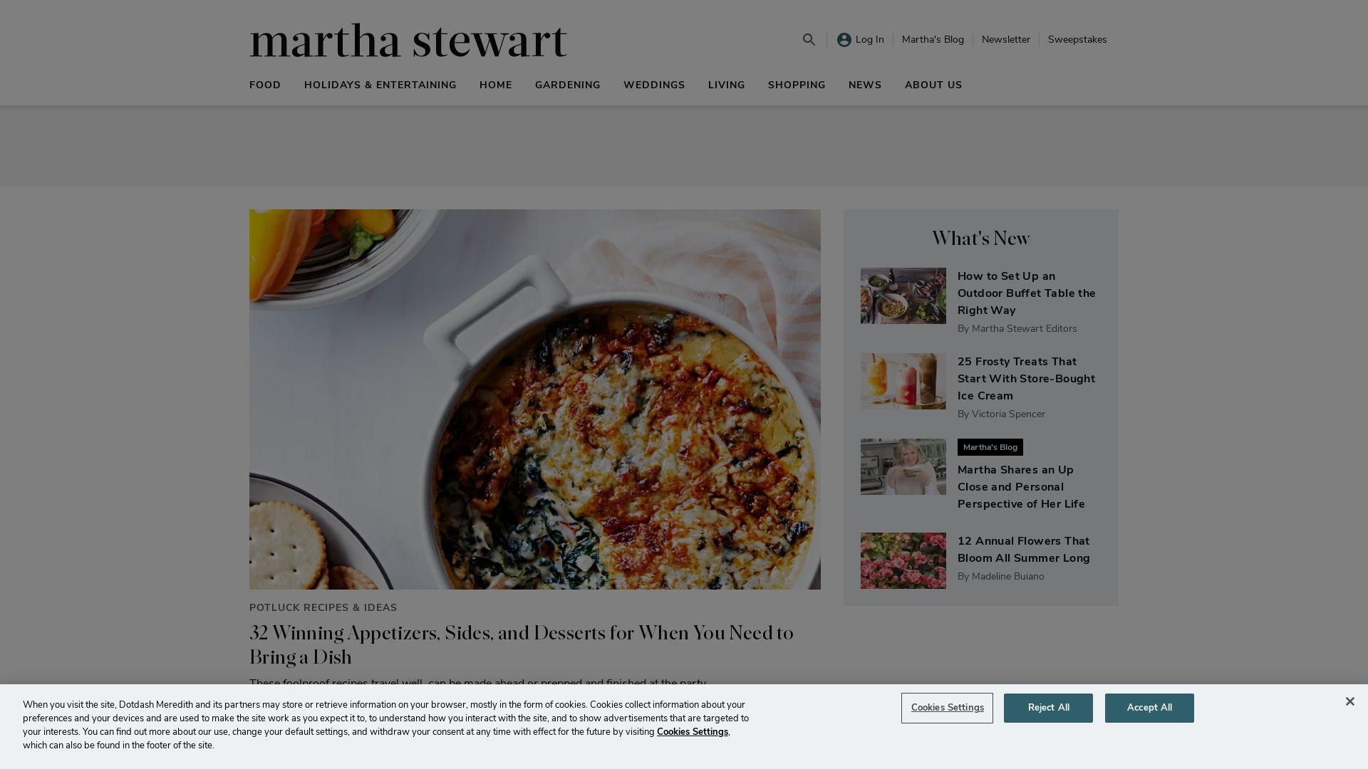 Статус сайта marthastewart.com ОНЛАЙН