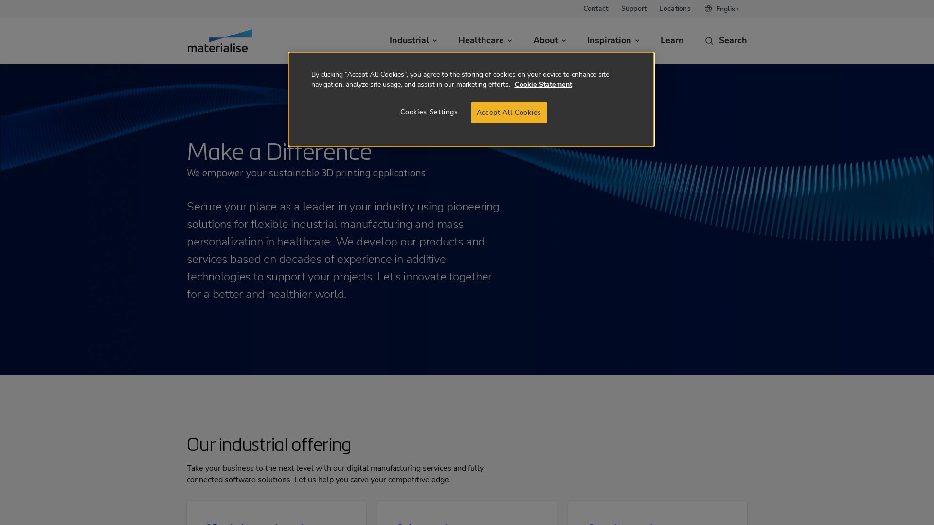 Статус сайта materialise.com ОНЛАЙН