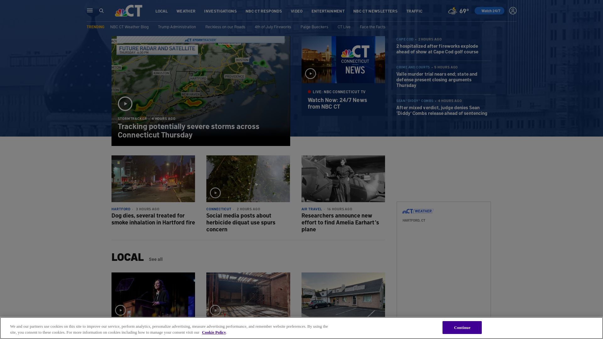 Статус сайта nbcconnecticut.com ОНЛАЙН