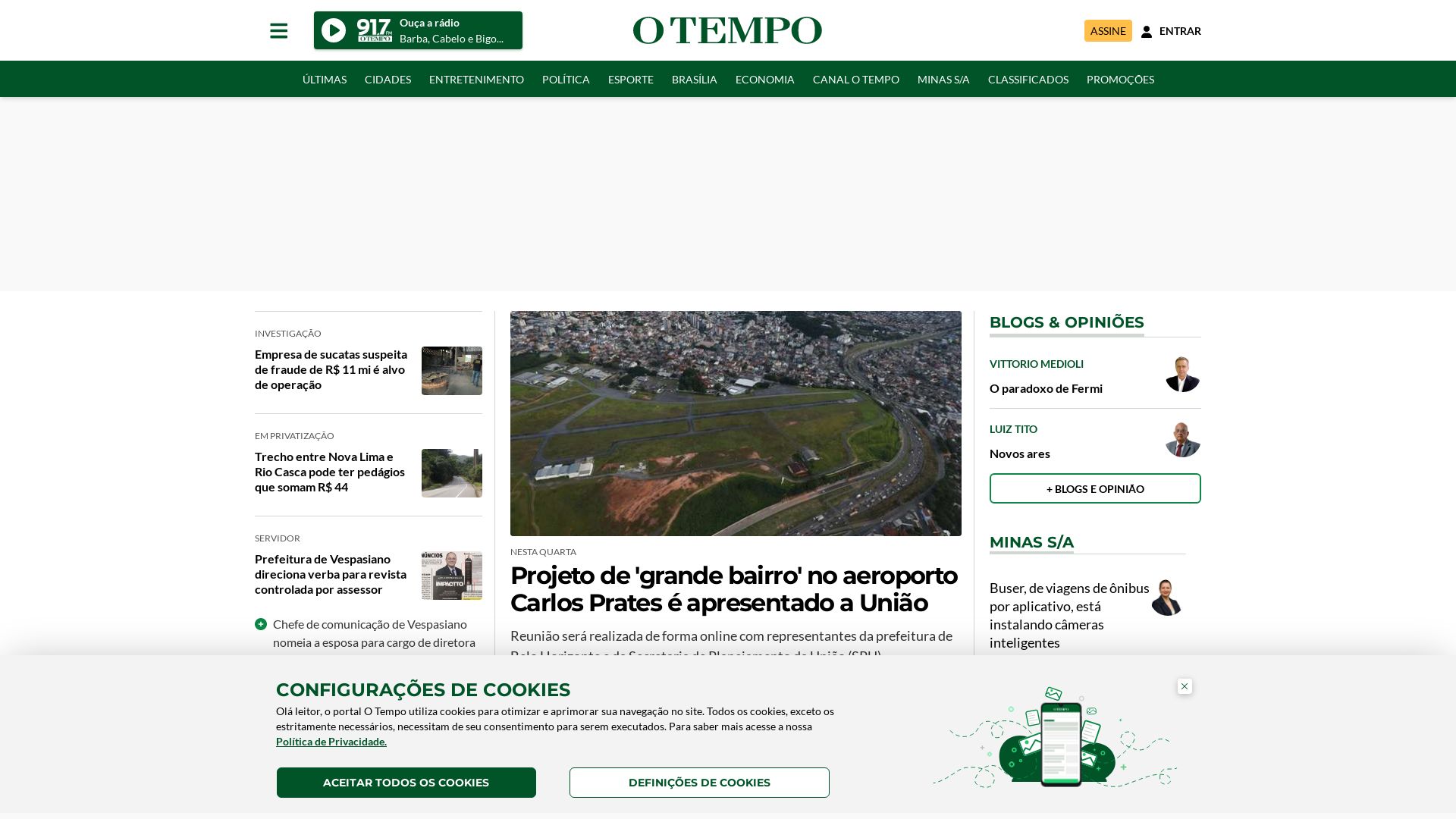 Статус сайта otempo.com.br ОНЛАЙН