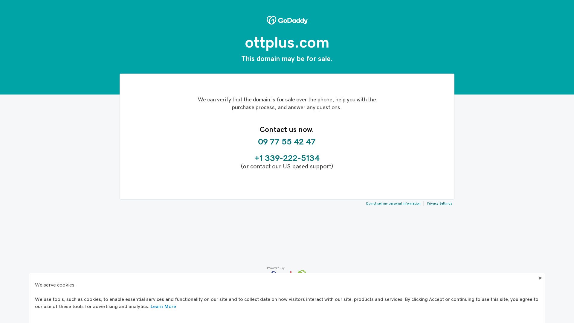 Статус сайта ottplus.com ОНЛАЙН