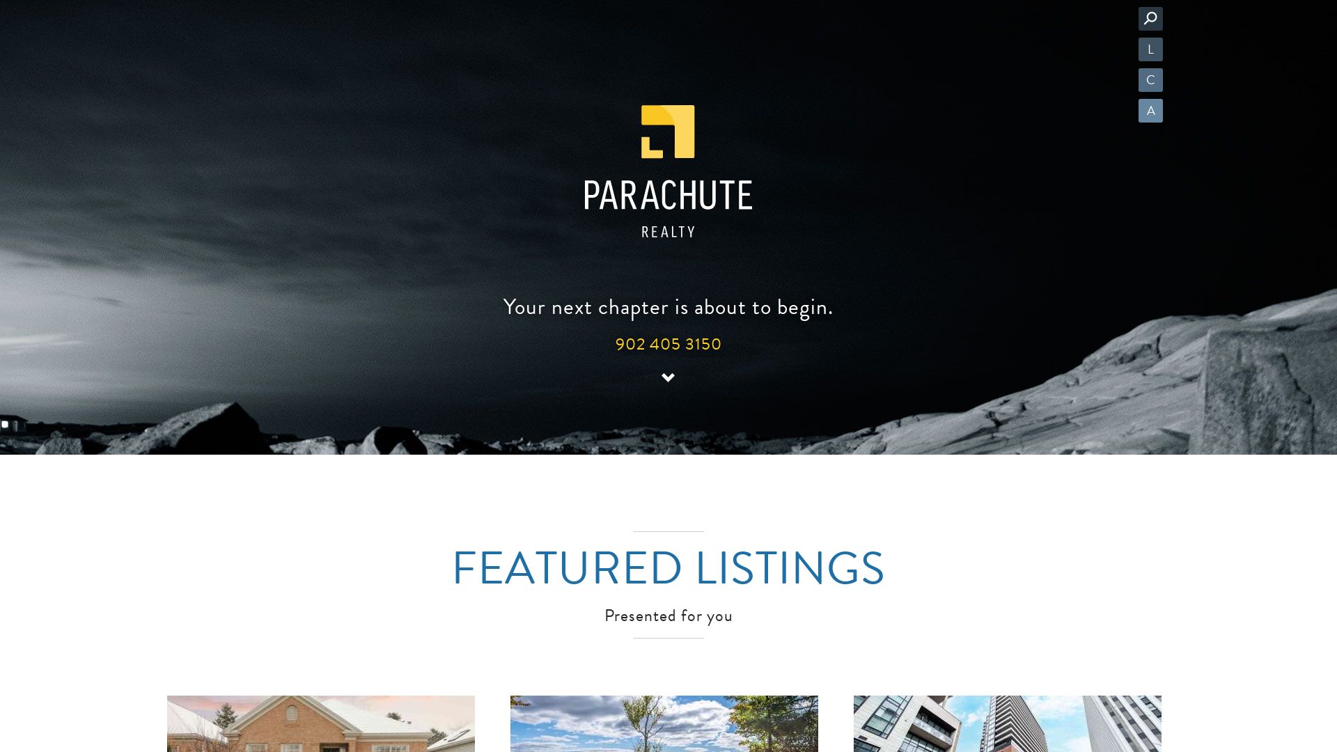 Статус сайта parachuterealty.ca ОНЛАЙН