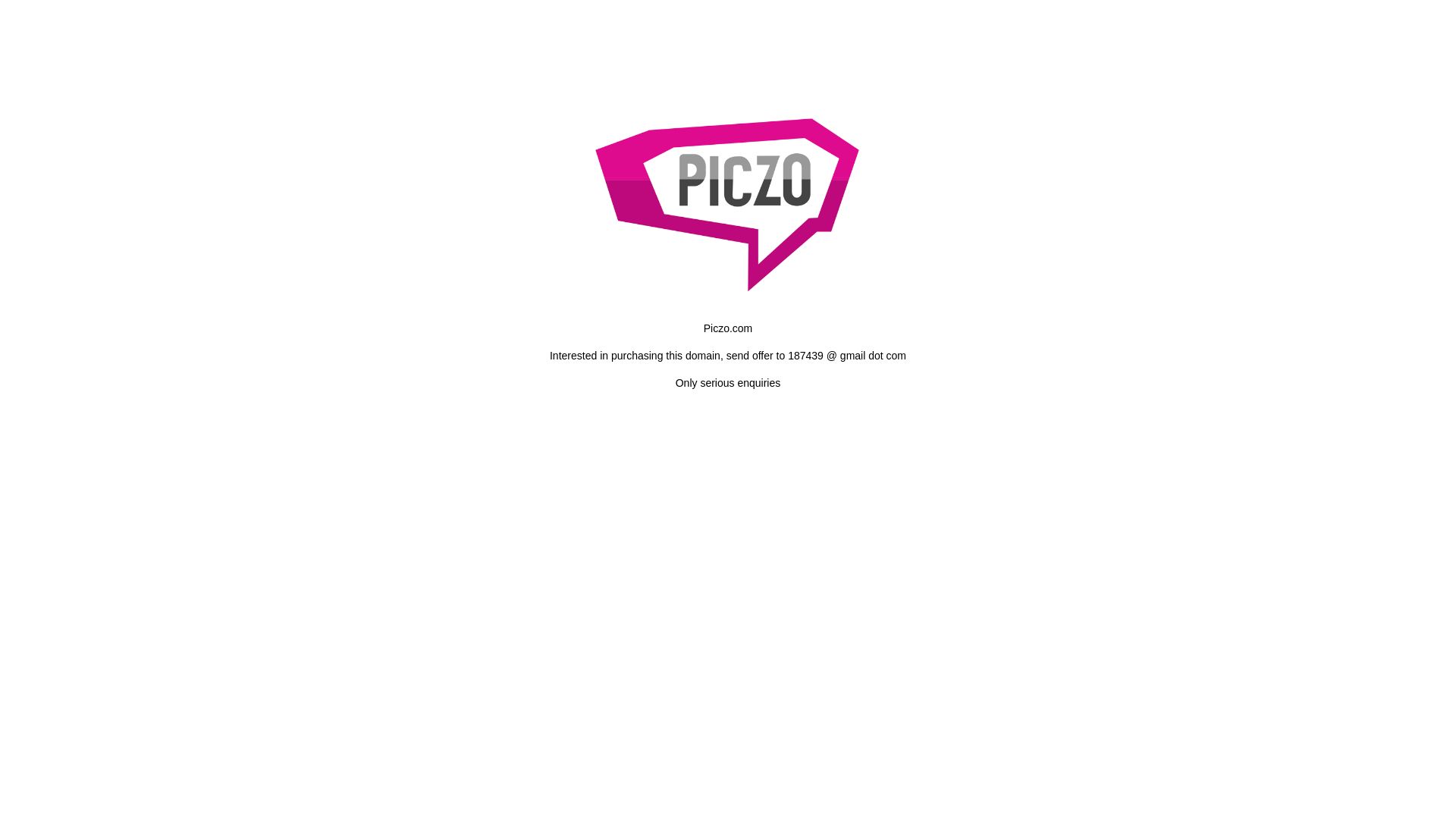 Статус сайта piczo.com ОНЛАЙН