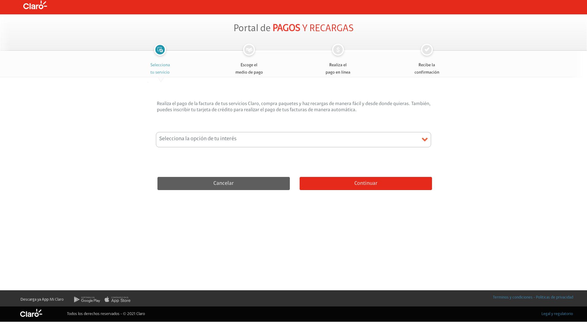 Статус сайта portalpagos.claro.com.co ОНЛАЙН
