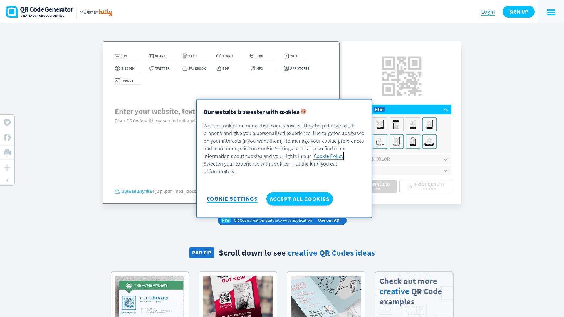 Статус сайта qr-code-generator.com ОНЛАЙН
