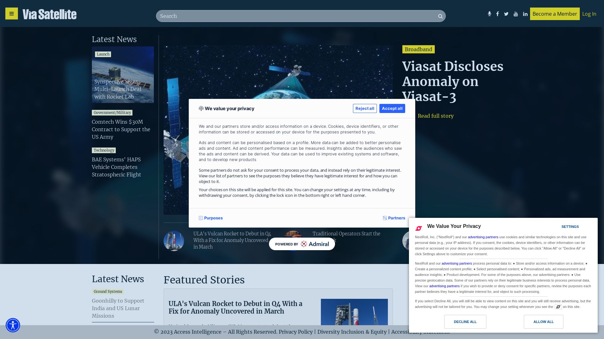 Статус сайта satellitetoday.com ОНЛАЙН