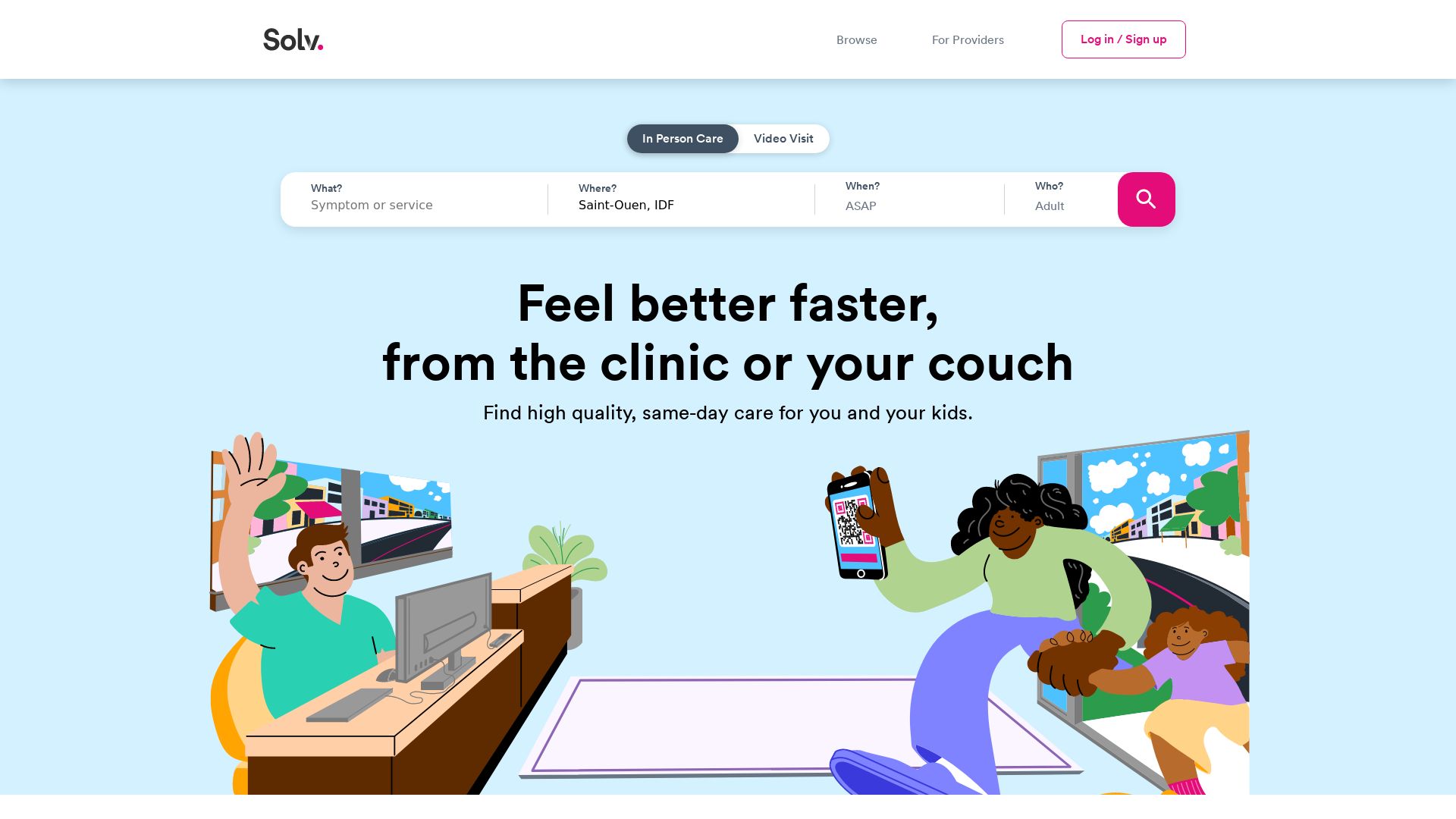 Статус сайта solvhealth.com ОНЛАЙН