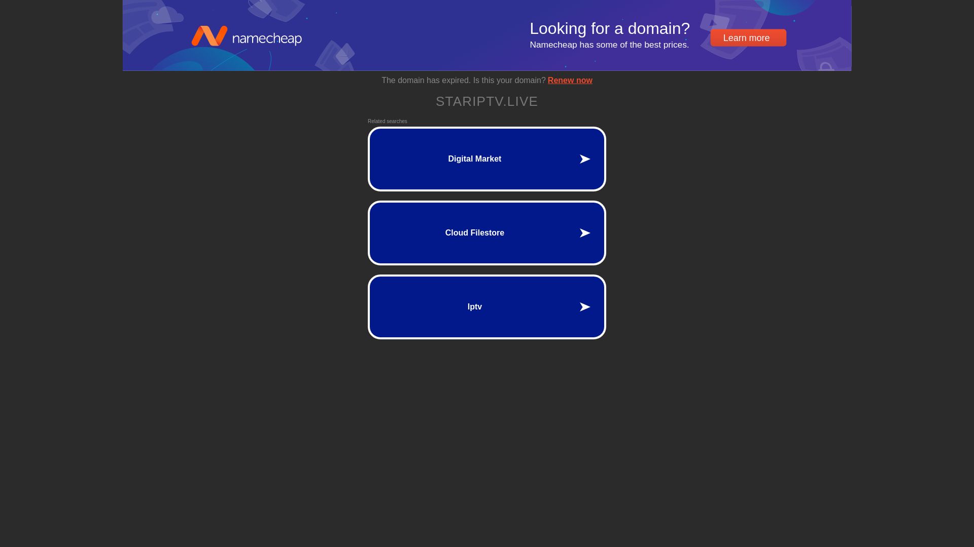 Статус сайта stariptv.live ОНЛАЙН