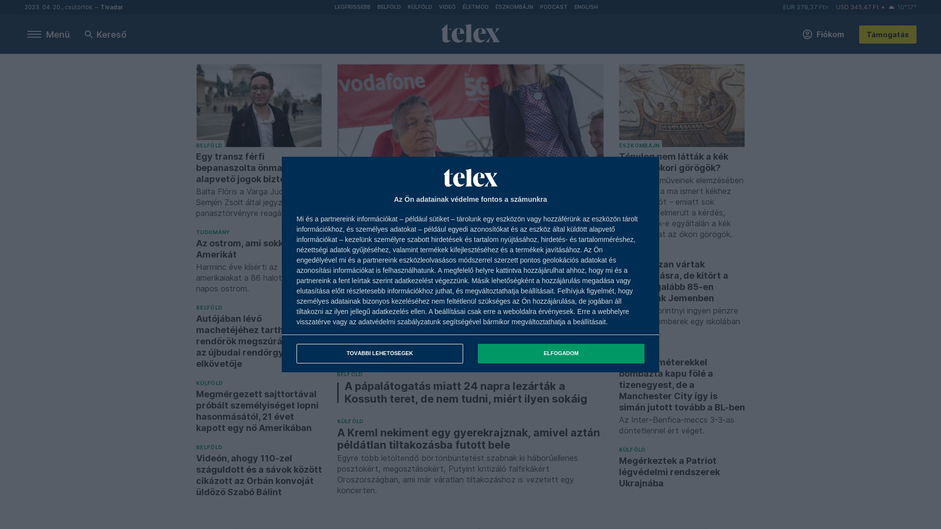 Статус сайта telex.hu ОНЛАЙН