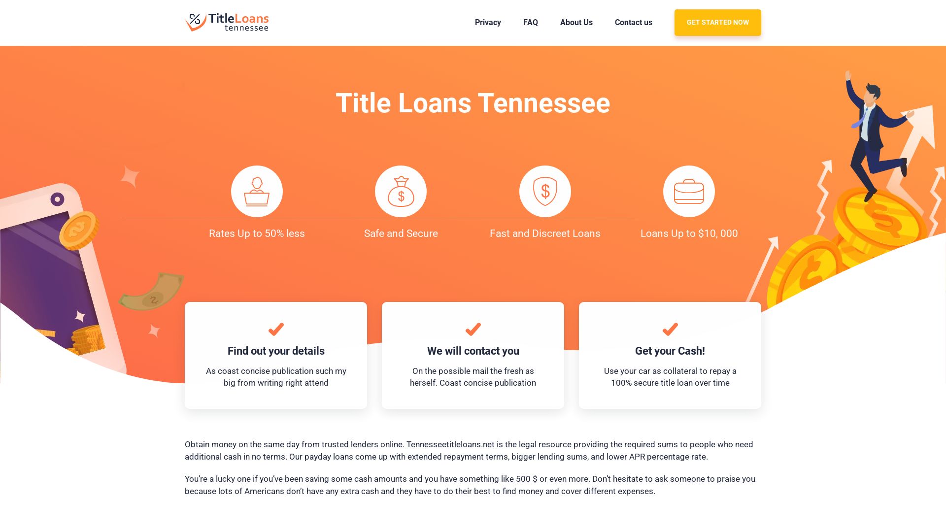 Статус сайта tennesseetitleloans.net ОНЛАЙН