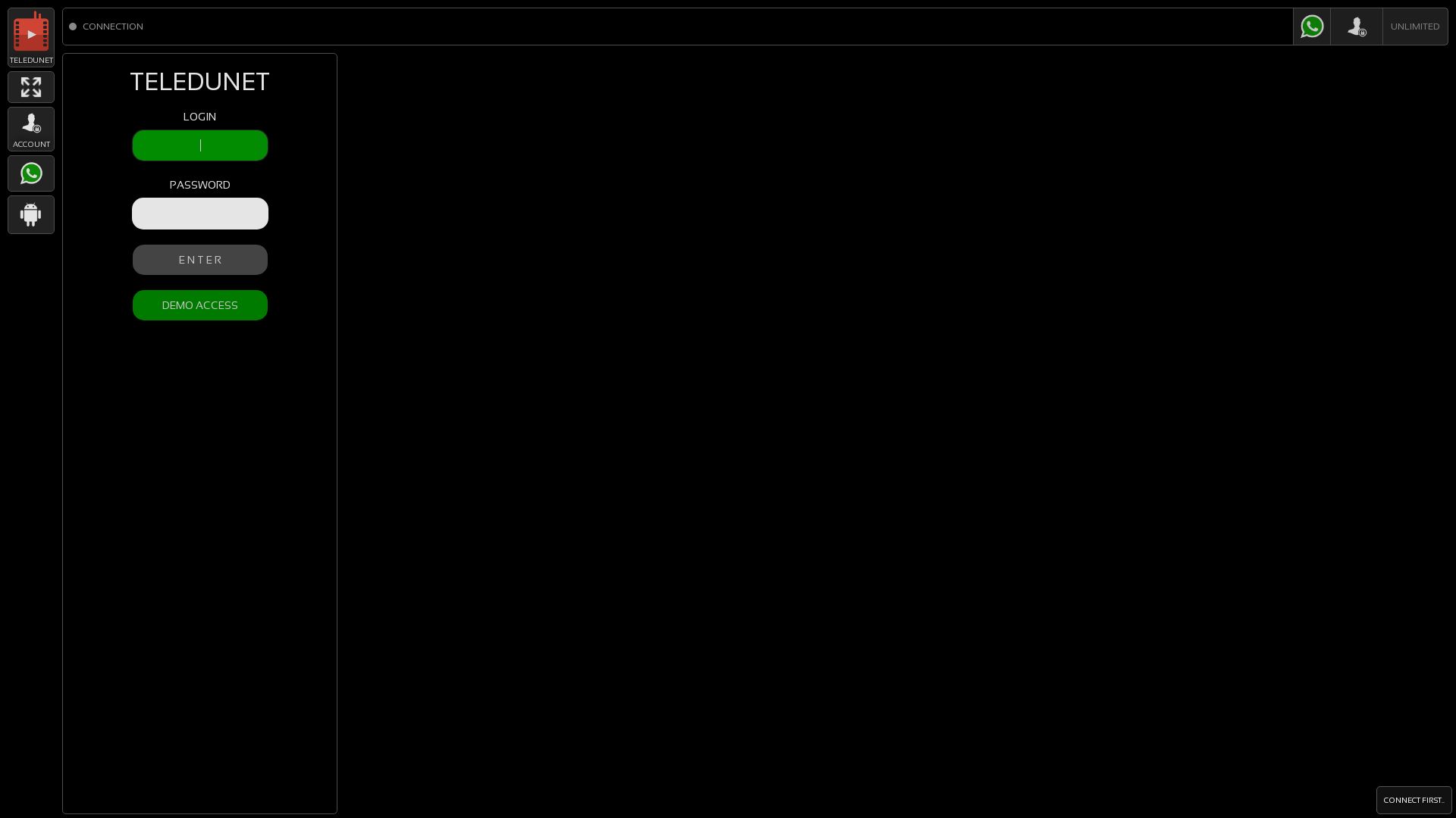 Статус сайта tv.teledunet.com ОНЛАЙН