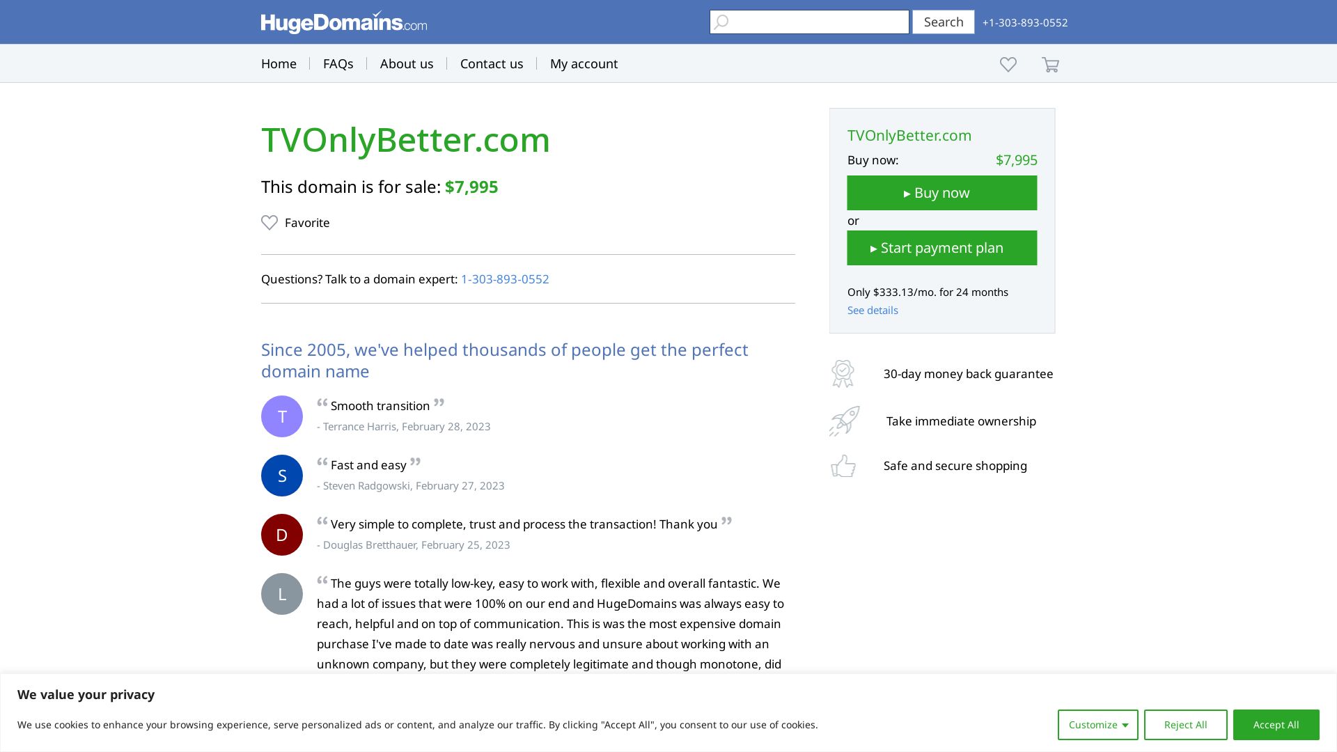 Статус сайта tvonlybetter.com ОНЛАЙН