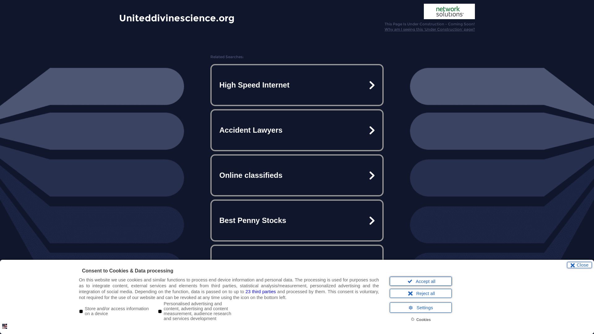 Статус сайта uniteddivinescience.org ОНЛАЙН