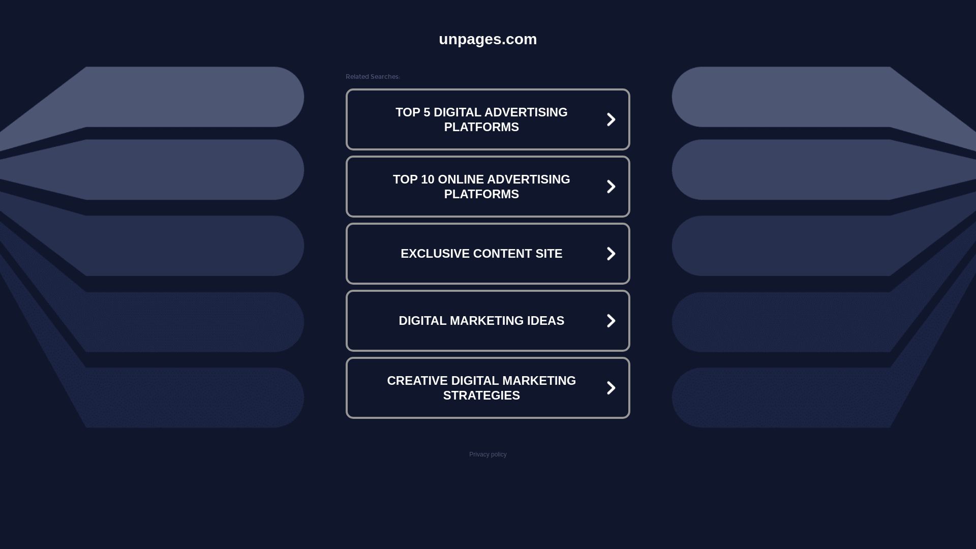 Статус сайта unpages.com ОНЛАЙН