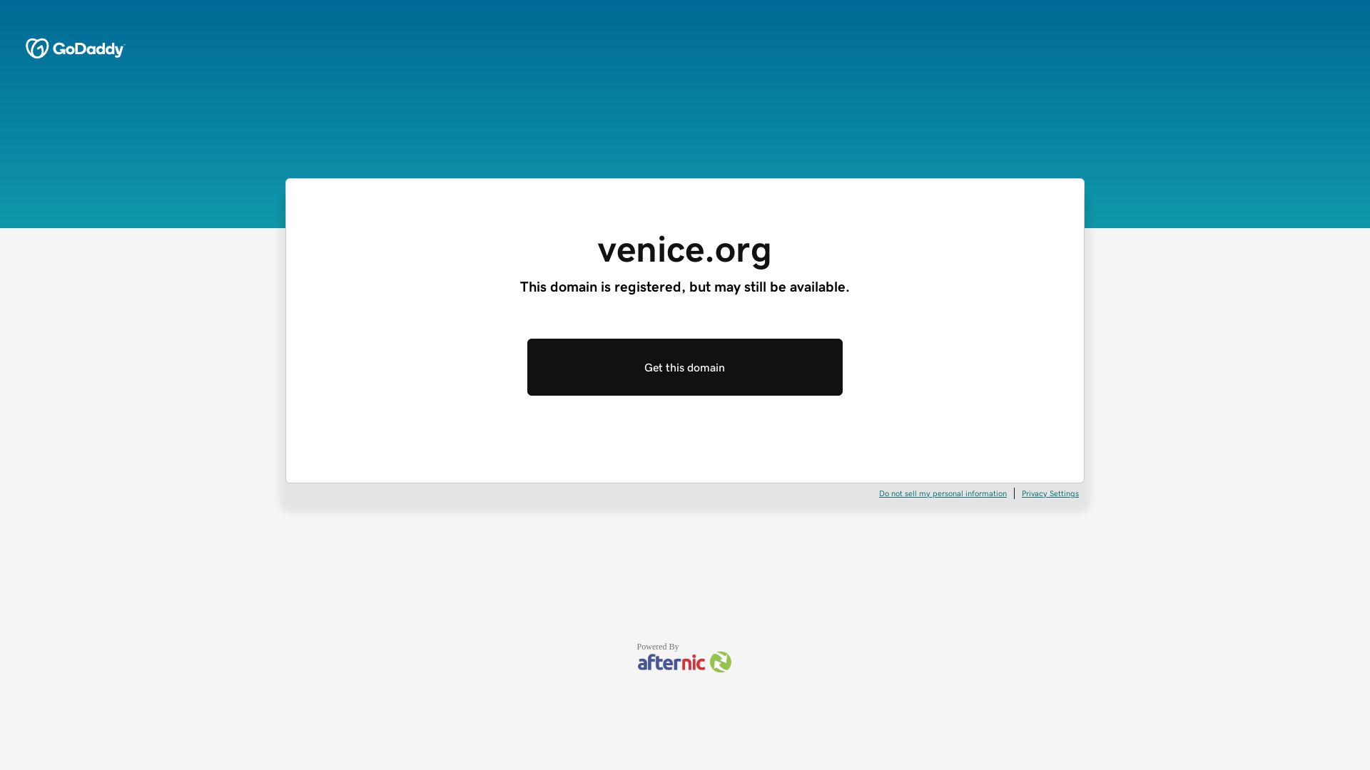Статус сайта venice.org ОНЛАЙН