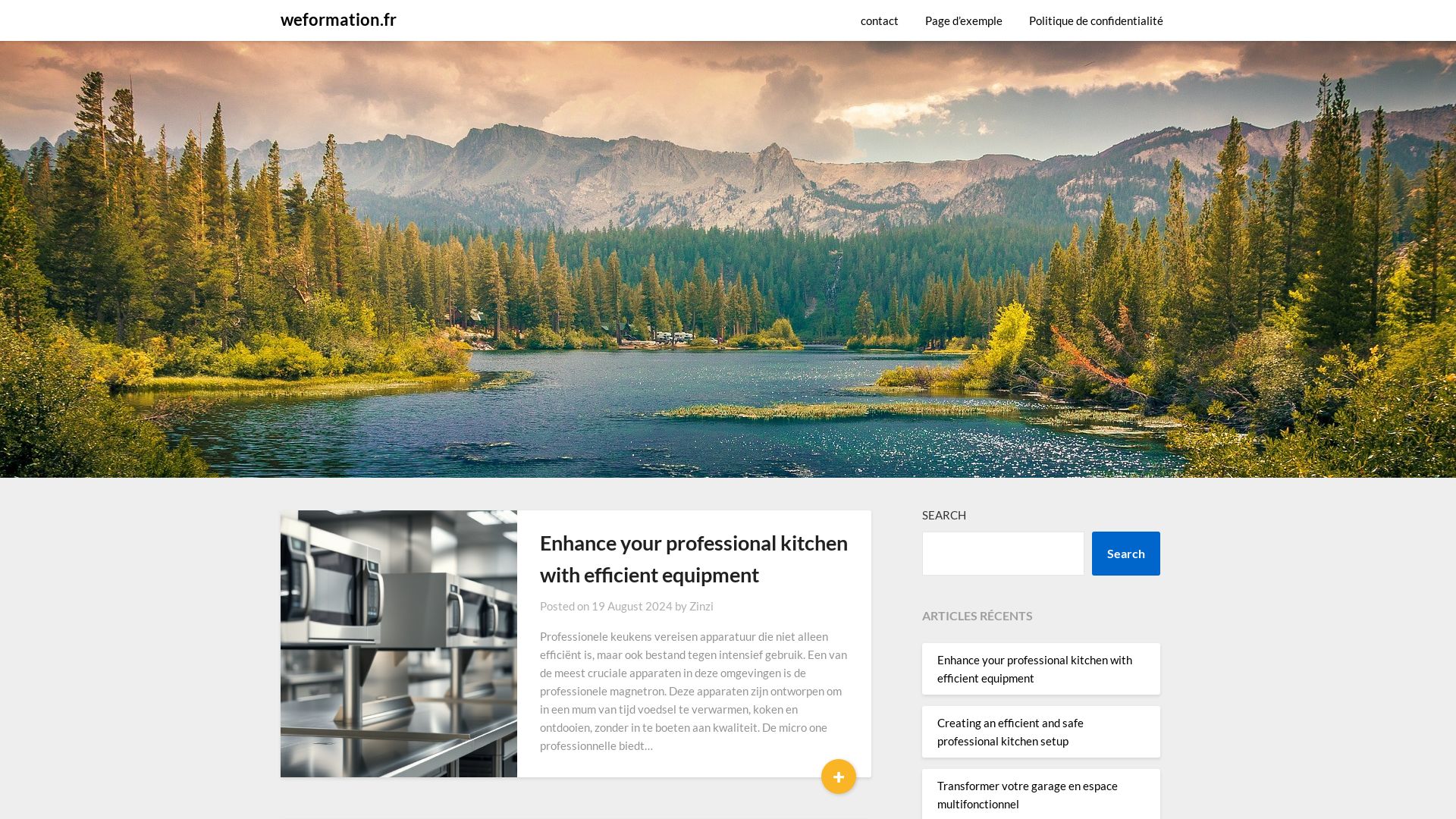 Статус сайта weformation.fr ОНЛАЙН