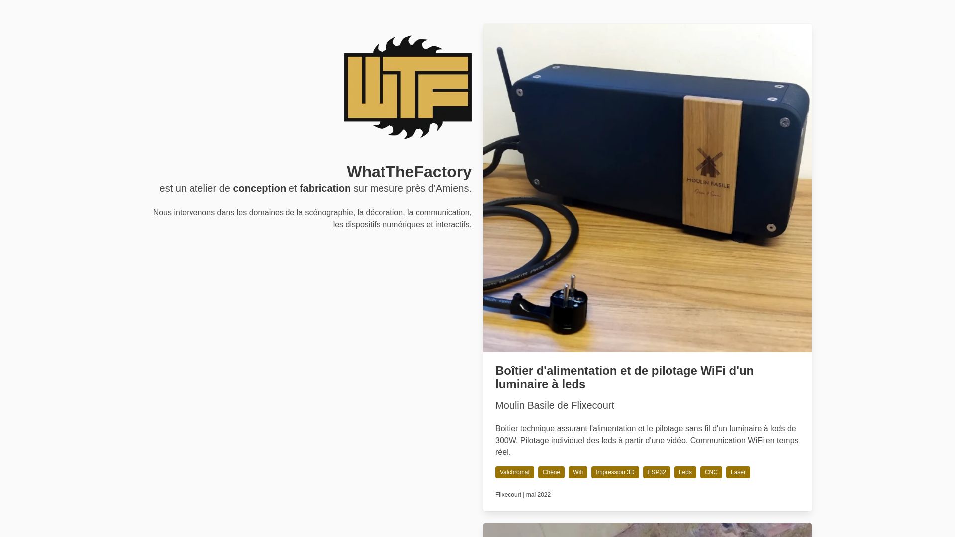 Статус сайта whatthefactory.fr ОНЛАЙН