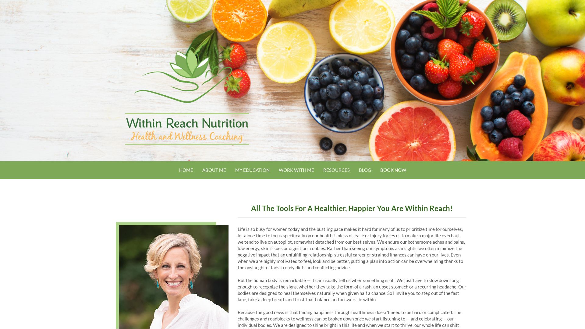 Статус сайта withinreachnutrition.com ОНЛАЙН