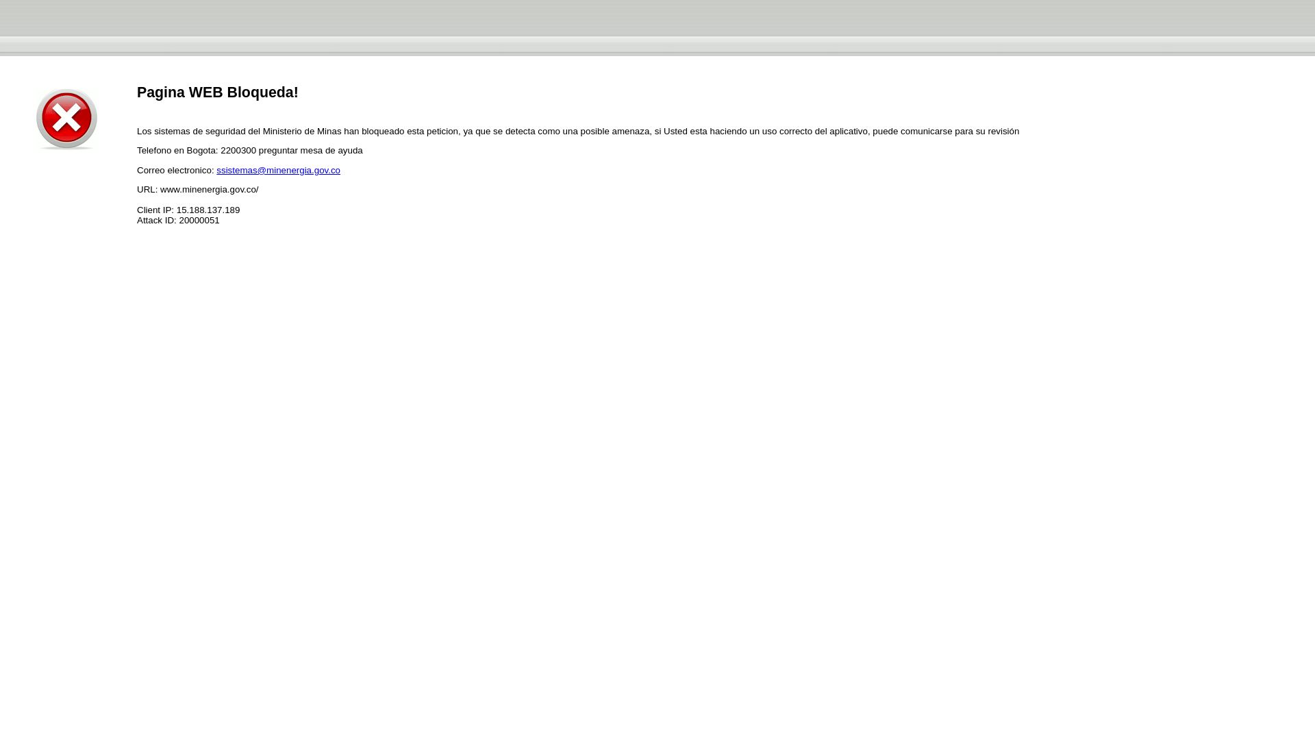 Статус сайта www.minenergia.gov.co ОНЛАЙН
