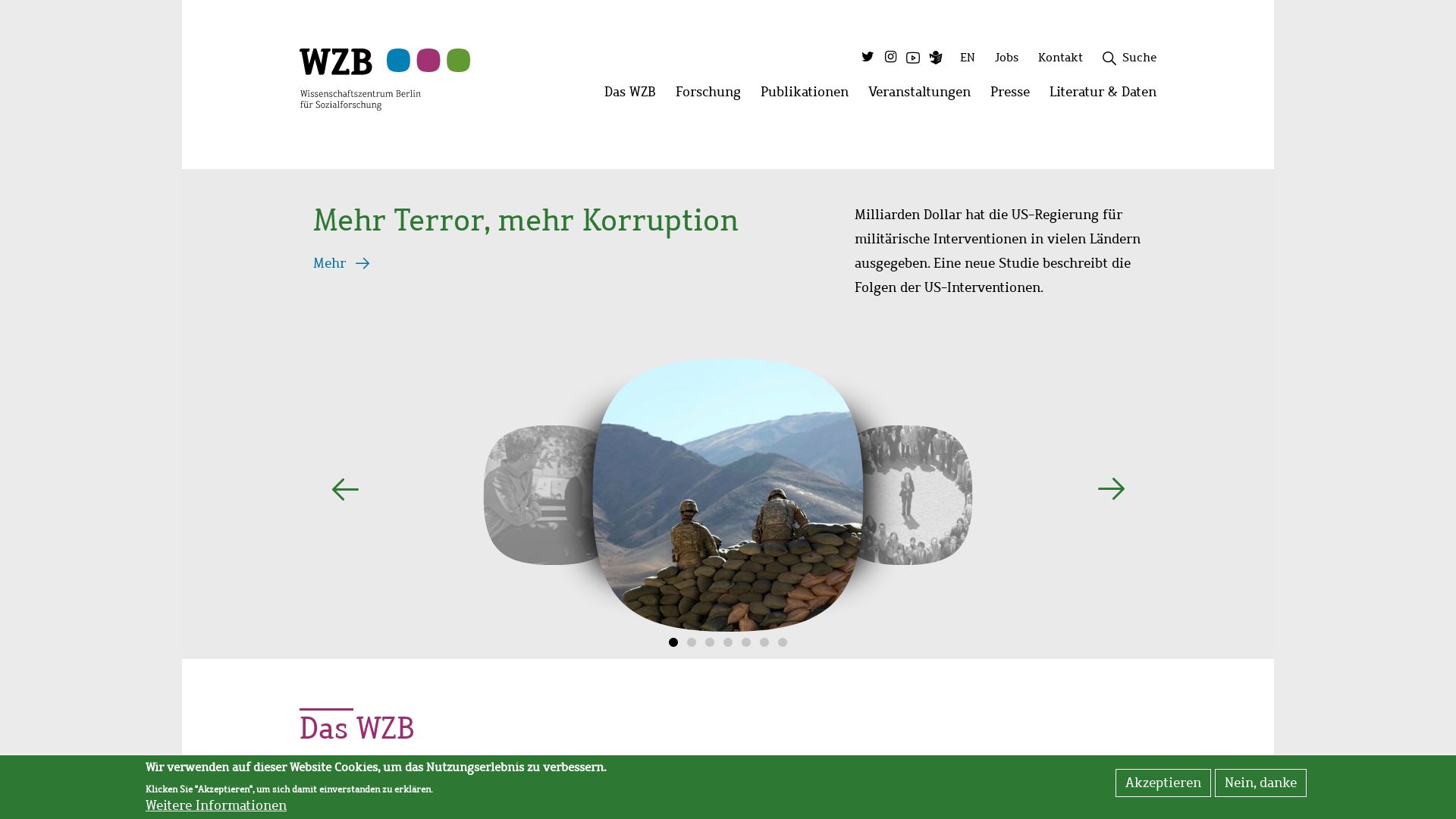 Статус сайта wzb.eu ОНЛАЙН