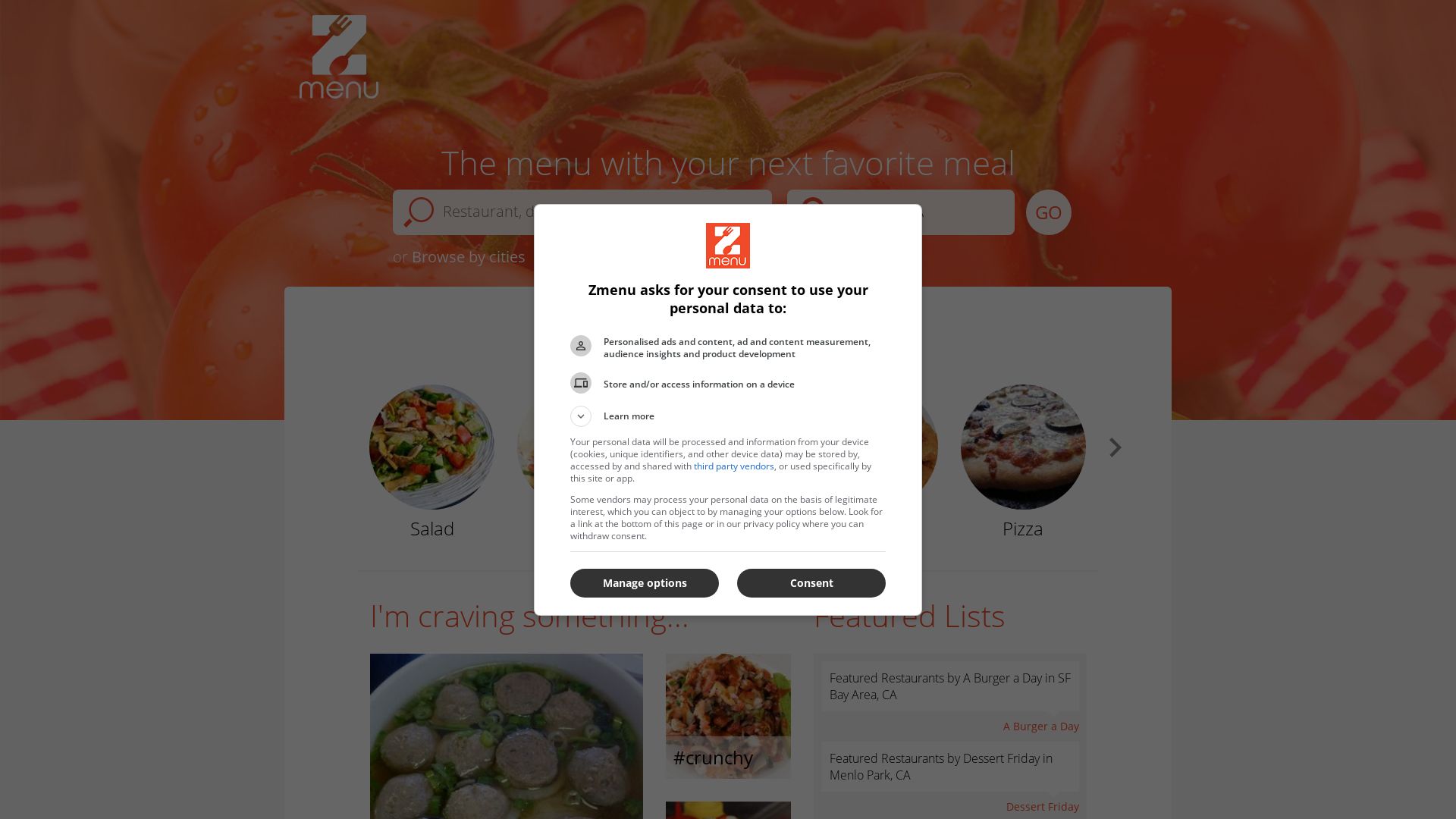 Статус сайта zmenu.com ОНЛАЙН